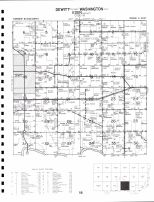 DeWitt, Washington and Eden Townships, Clinton County 1981